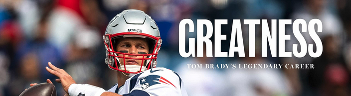 Greatness: Tom Brady's Legendary Career - Hardcover Coffee-Table