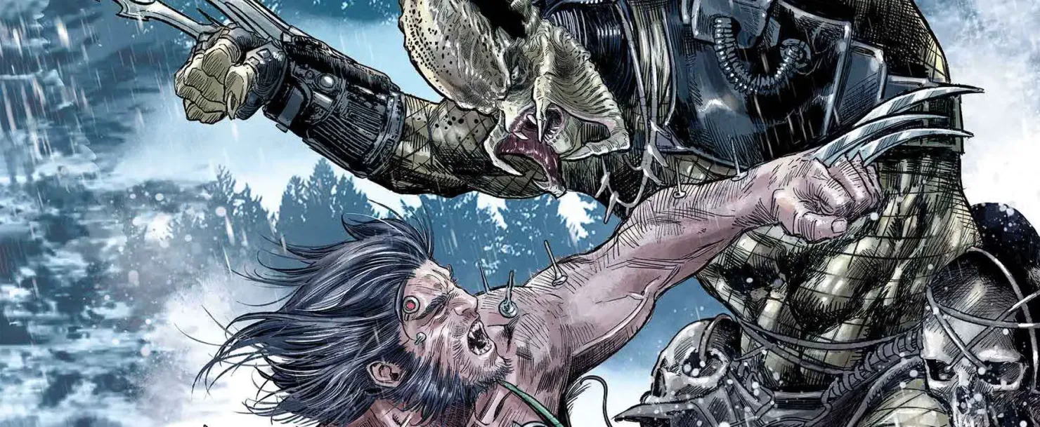 Featured image for “Marvel’s “Predator VS Wolverine” 4-Issue Comic Book Series Begins This September…SNIKT!”