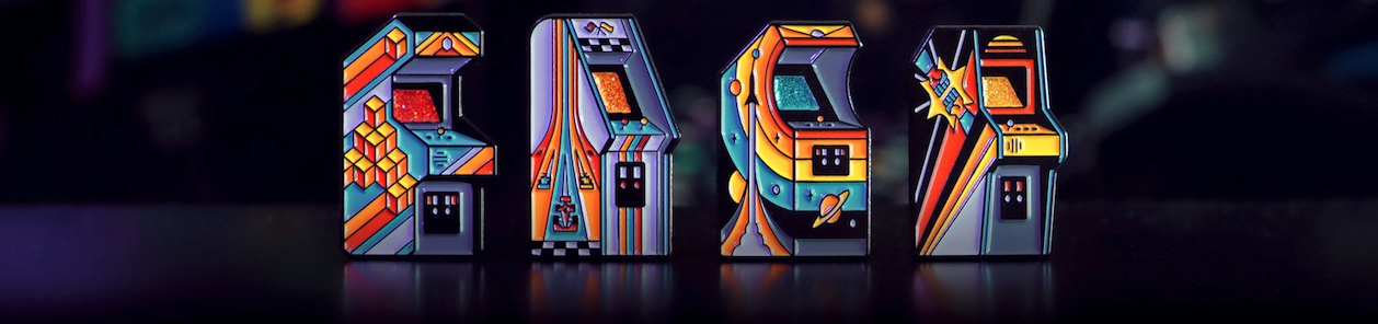 Featured image for “DKNG Studios Takes Us Back To The Pizza Shop With Their Retro Arcade Pins”