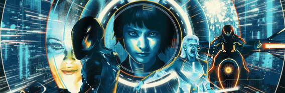 Featured image for “Matt Taylor’s Art For Mondo’s “Tron: Legacy” Takes Us Back To The Grid”