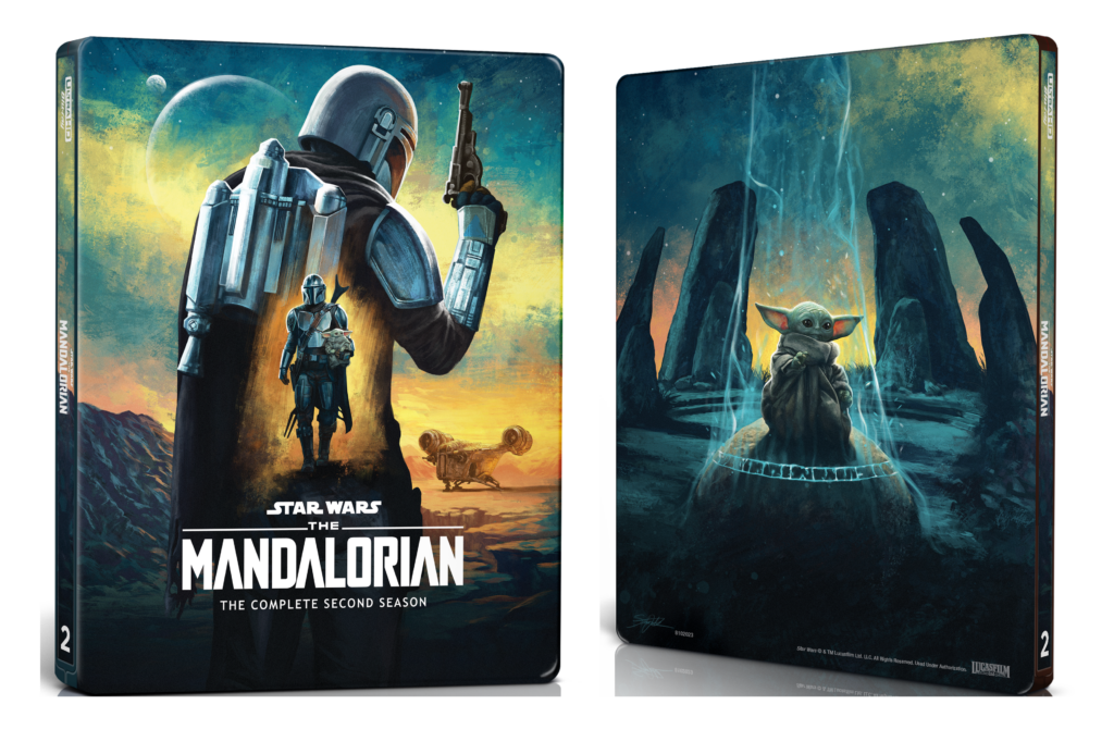 The Mandalorian Season Two CE Steelbook (Blu-ray Disc+Art Cards) Factory  Sealed