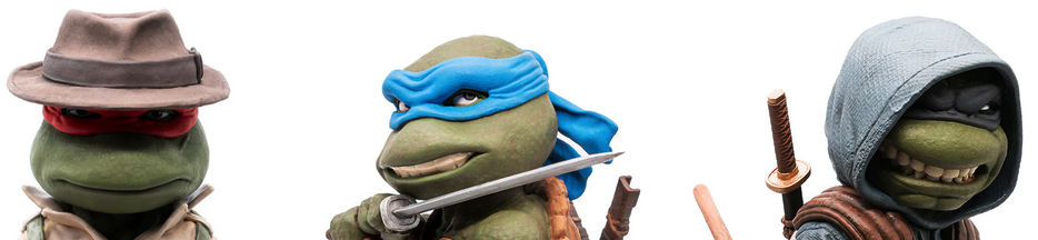 Featured image for “Plastic Cell’s TMNT Collection Will Have You Green With Envy”