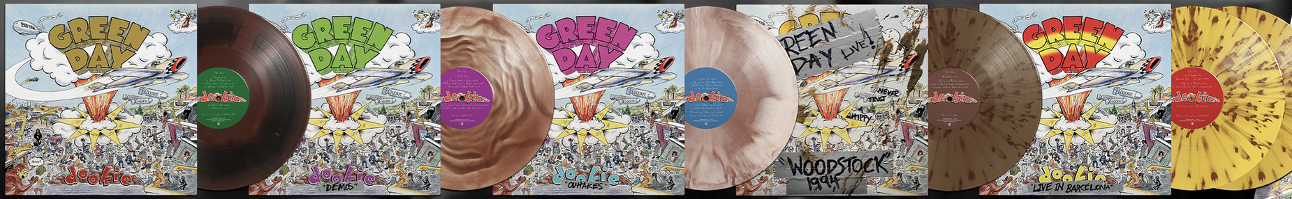Featured image for “Ready To Feel Old? Green Day Is Releasing A Massive 30th Anniversary “Dookie” Vinyl, Collectibles and Apparel Collection”