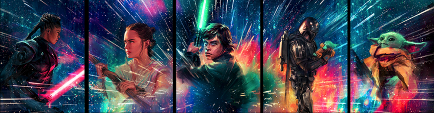 Featured image for “Alice X. Zhang’s Star Wars Celebration Art Will FINALLY Be On Sale At Her Bottleneck Gallery Showcase!”