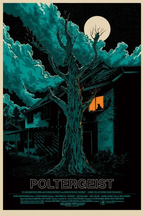 Alternative movie poster for Poltergeist by Ken Taylor