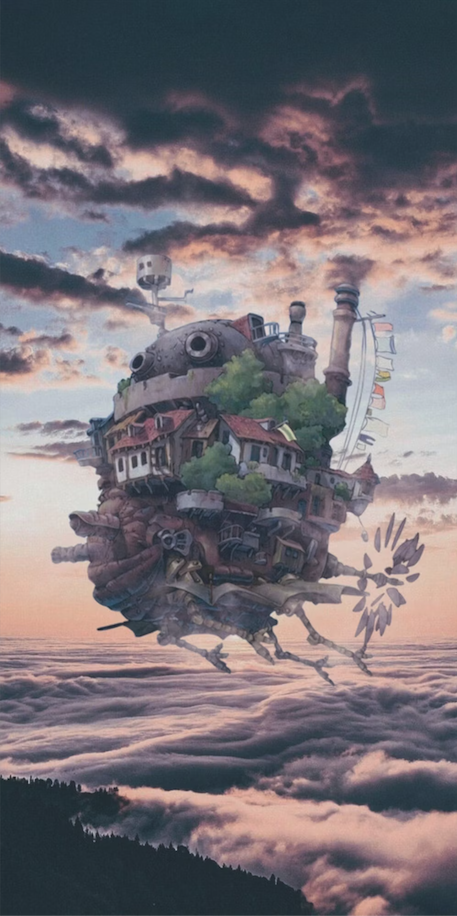 Howl's Moving Castle Alternative Movie Poster by Obnubilant