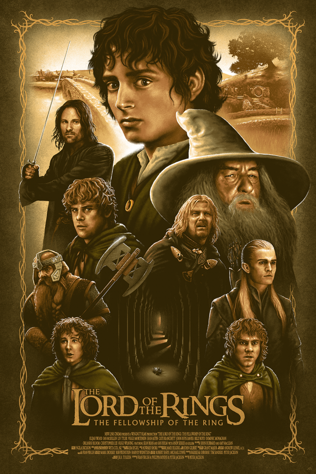 Lord of the Rings: The Fellowship of the Ring by Tom Miatke