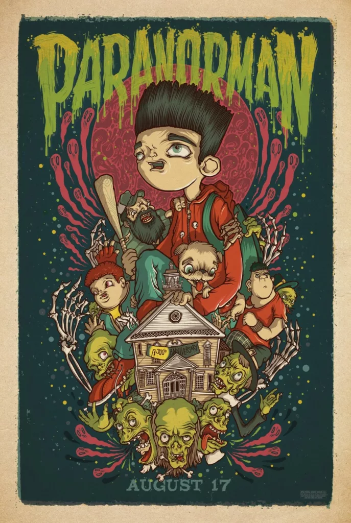 ParaNorman poster by Drew Millward