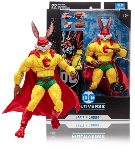 1 Platinum Edition CHASE figure of McFarlane Toys Captain Carrot