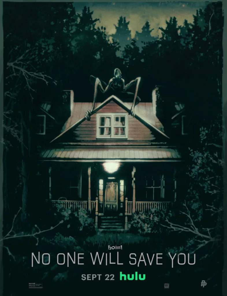 No One Will Save You, Poster Posse Aliens Hulu AJ Frena