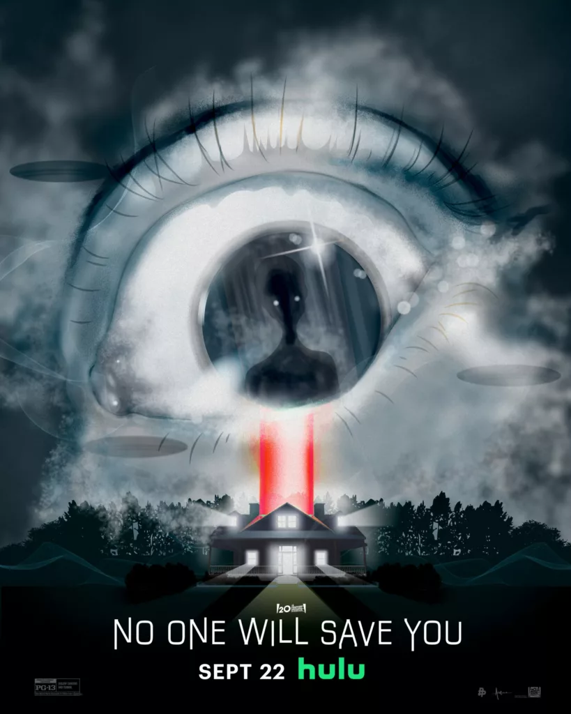 No One Will Save You, Poster Posse Aliens Hulu Orlando Arocena