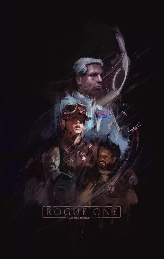 Rogue One Alternative Movie Poster by Rafal Rola