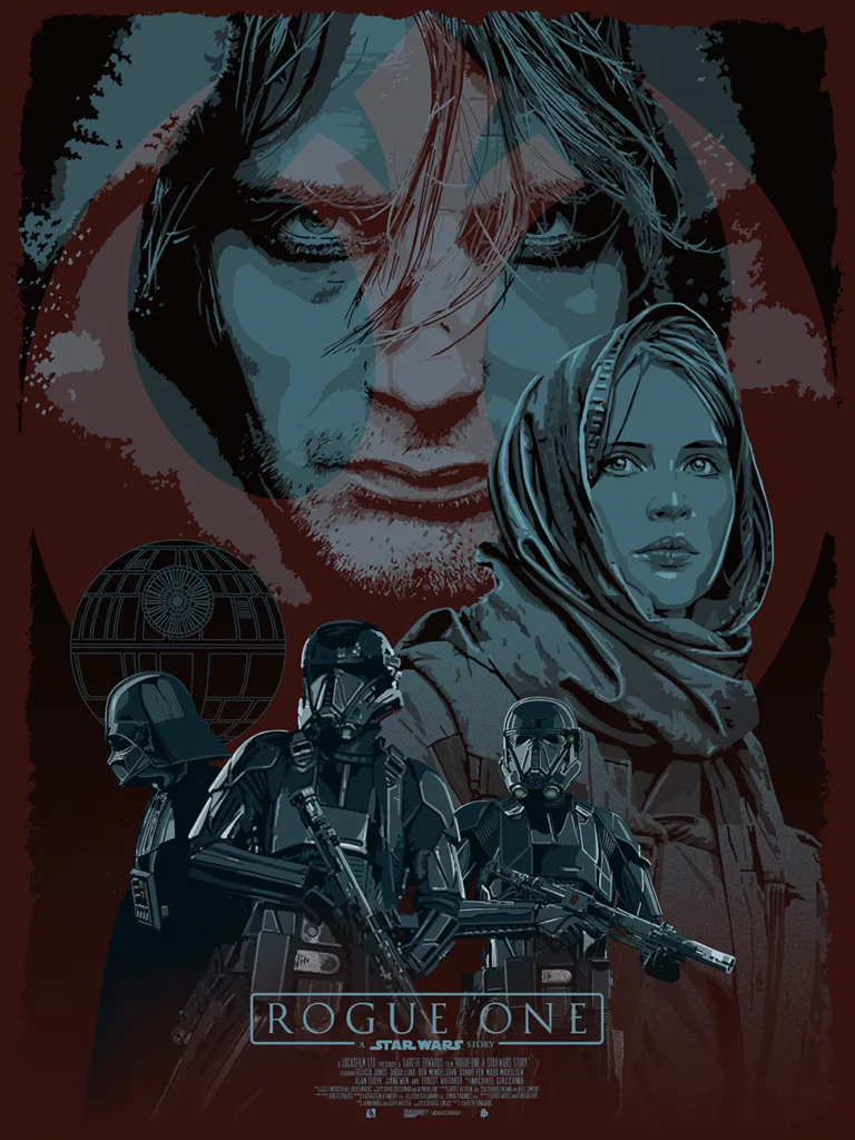 Rogue One Alternative Movie Poster by The Dark Inker