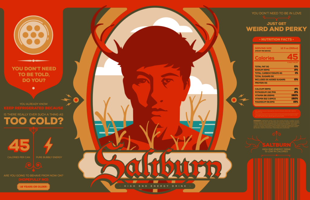 Saltburn Beverage_Poster_Posse_Salvador_Anguiano