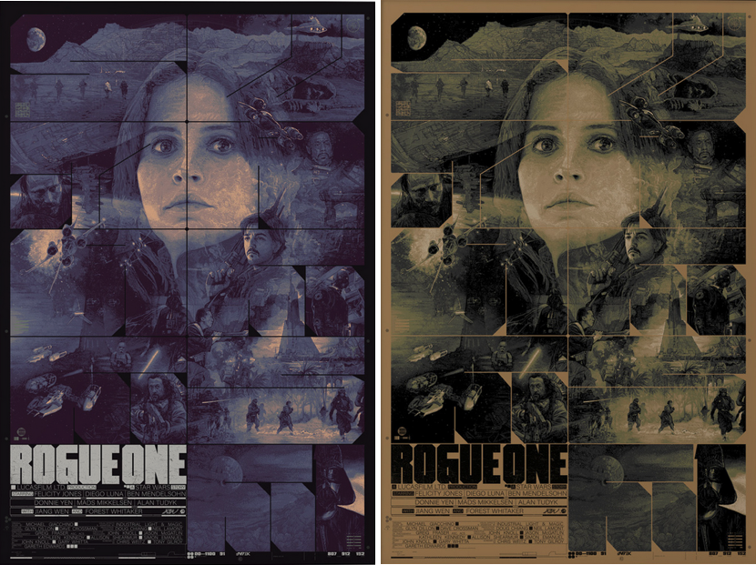 Rogue One Alternative Movie Poster by Krzysztof Domaradzki