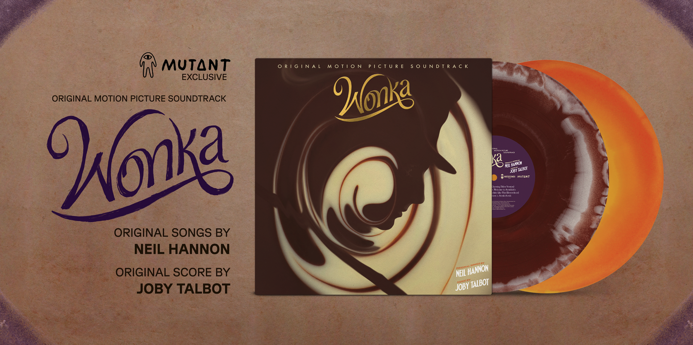 Featured image for “Vinyl Collectors Can Get Their Sweet Fix With Mutant’s Exclusive “Wonka” Soundtrack”
