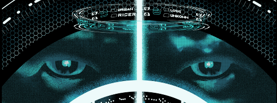 Featured image for “Bottleneck Gallery Re-enlists Raid71 For More “Tron Legacy” Art That Takes Us Back Into The Grid”