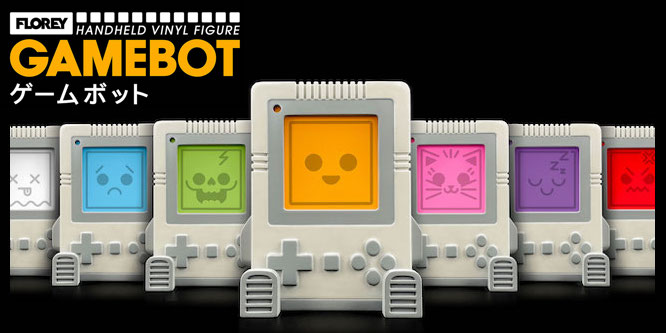 Featured image for “Florey’s First Designer Toy, “Gamebot” Takes Us Back To Our Youth…AND WE WANT IT!”